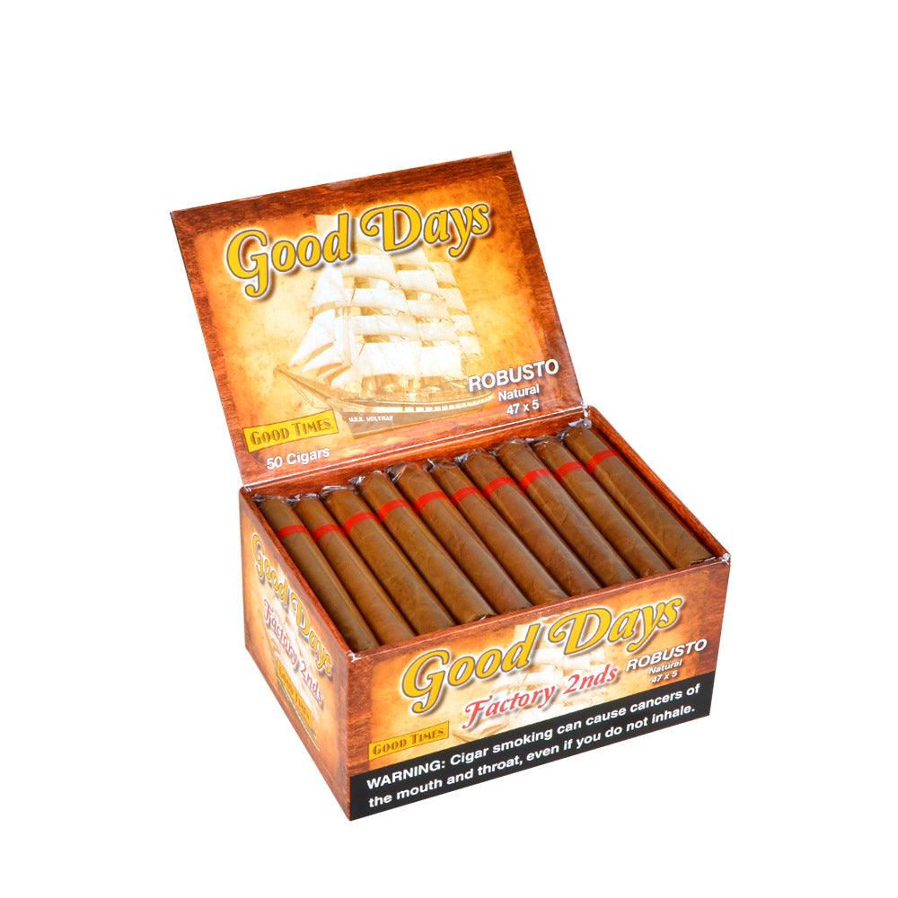 Good Days Factory Rejects Robusto Cigars Box of 50 4