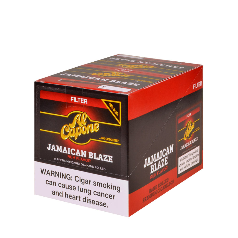 Al Capone Jamaican Blaze Cigarillos 10 Packs of 10 2