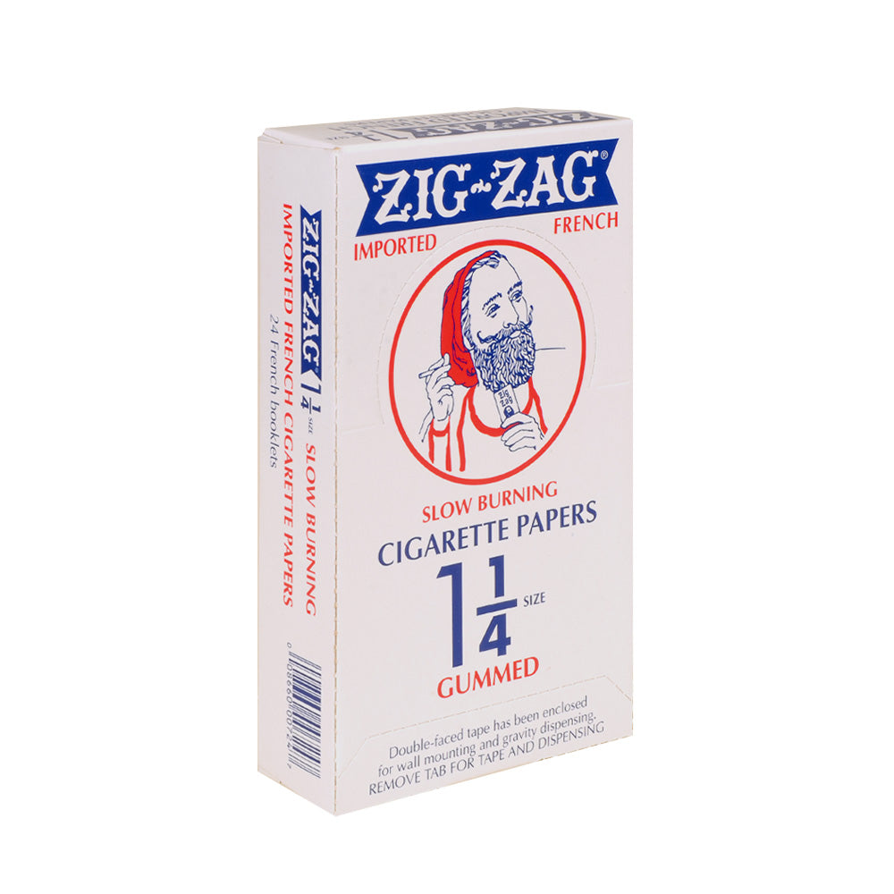 Zig Zag Papers 1 1/4 Gummed Orange 24 Books of 32 Leaves 1