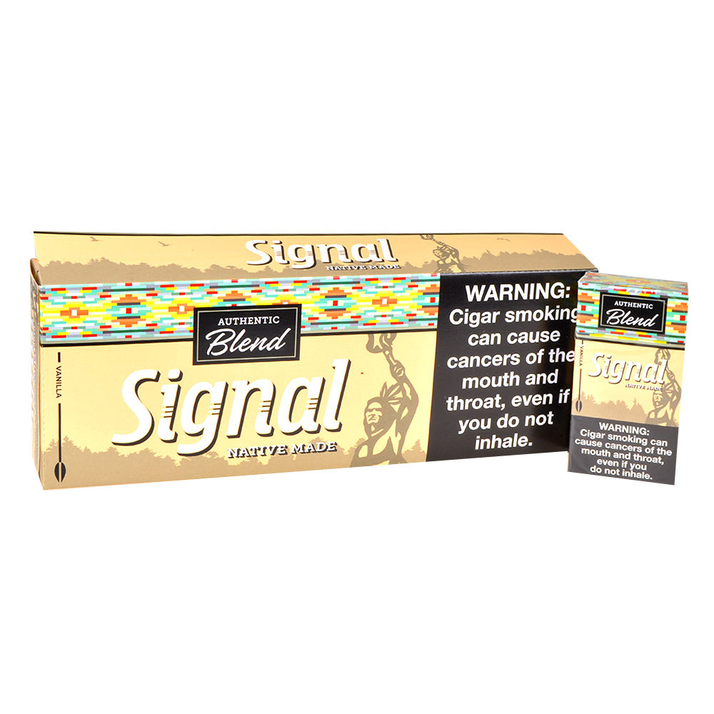 Signal Vanilla Filtered Cigars 10 Packs of 20 1