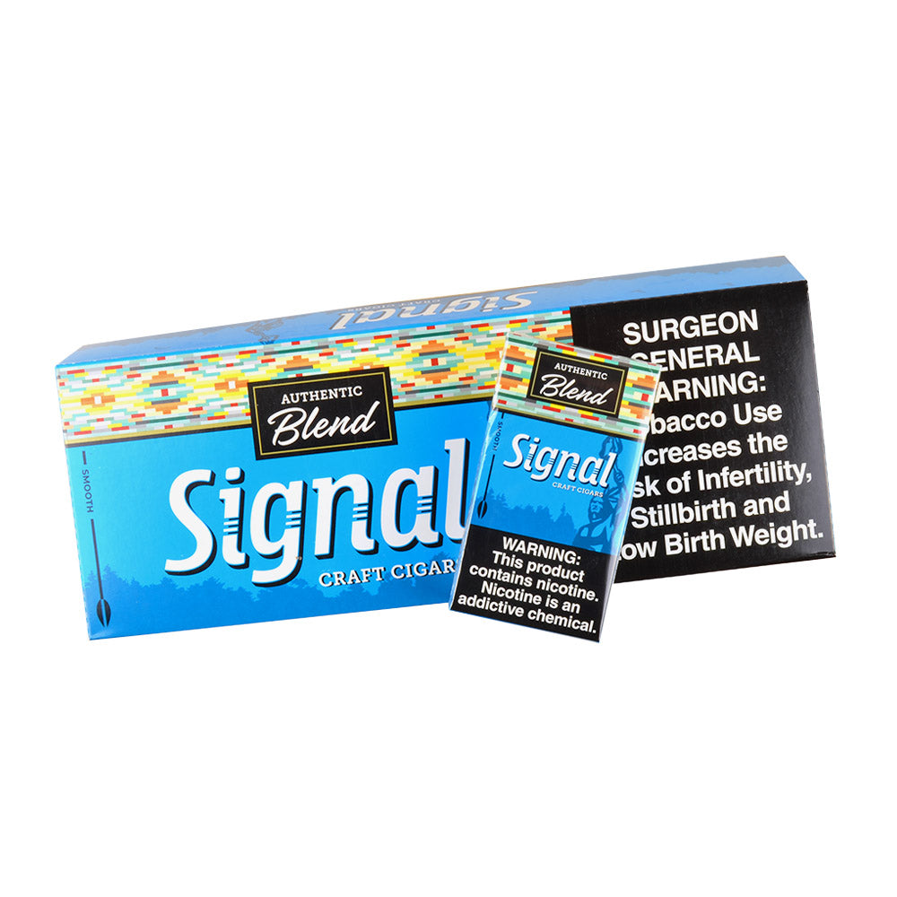 Signal Smooth Filtered Cigars 10 Packs of 20 2
