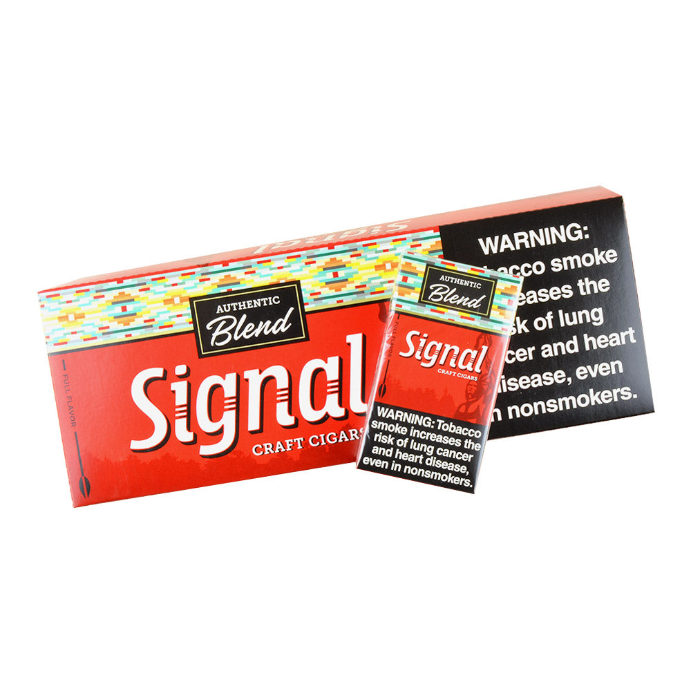 Signal Full Flavor Filtered Cigars 10 Packs of 20 2