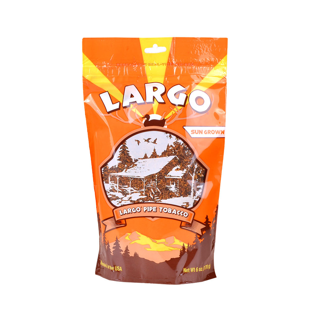 Largo Natural Sun Grown Pipe Tobacco 6 oz. Bag 1