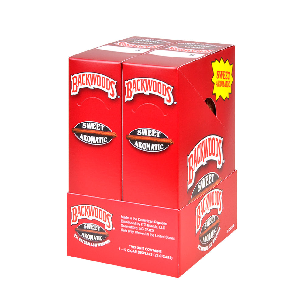 Backwoods Singles Sweet Aromatic Cigars Pack of 24 2
