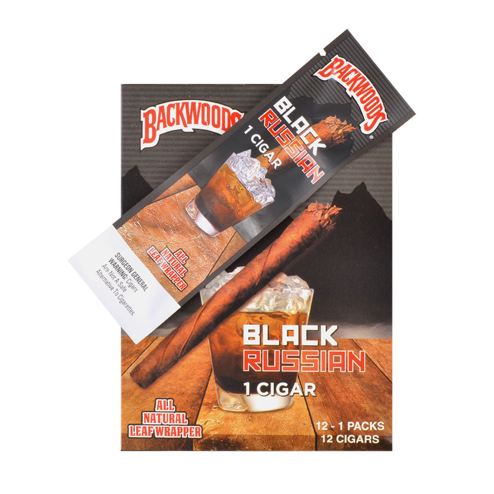 Backwoods Black Russian Cigars Single Pack of 24 5