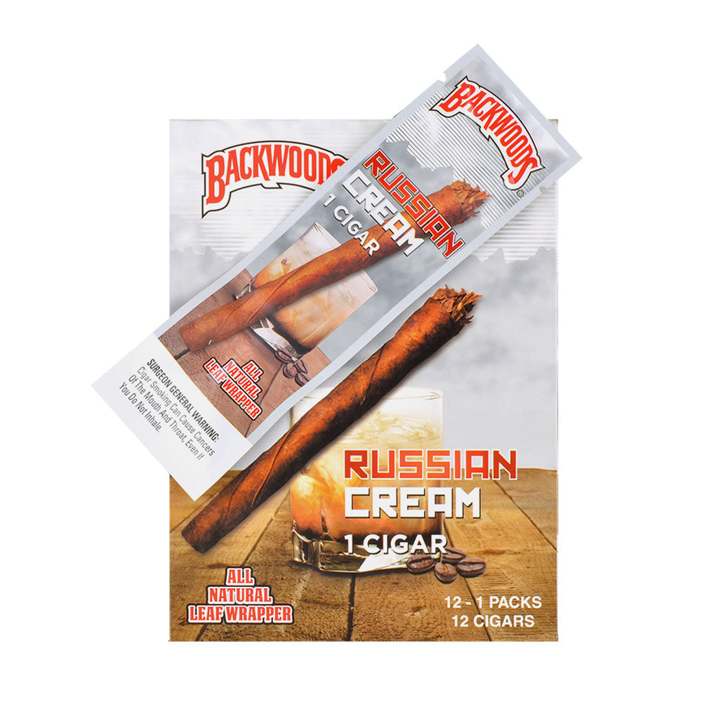Backwoods Singles Russian Cream Cigars Pack of 24 3