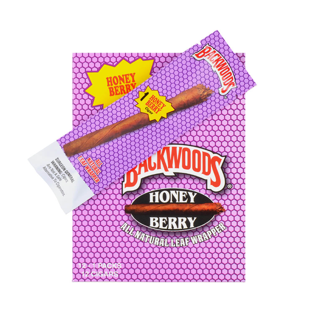 Backwoods Singles Honey Berry Cigars Pack of 24 3