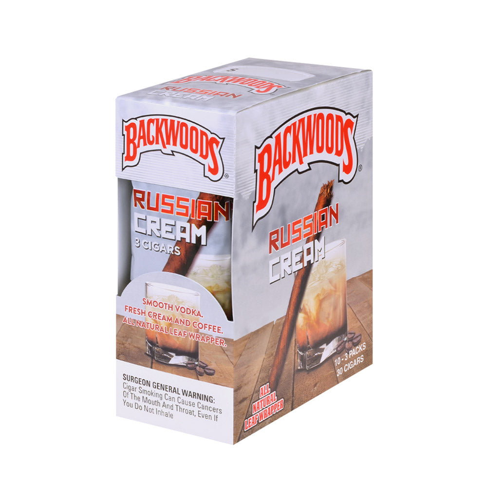 Backwoods Russian Cream 10 packs of 3 1