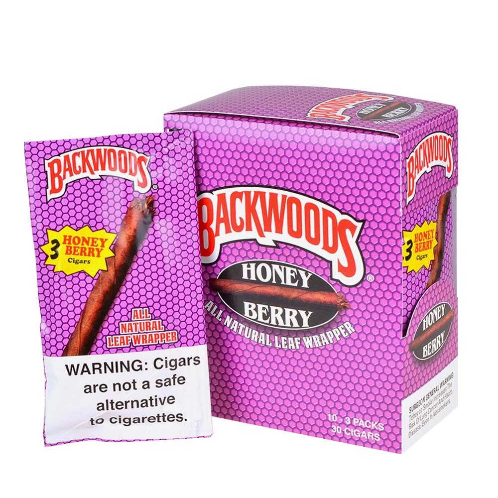 Backwoods Honey Berry 10 packs of 3 3