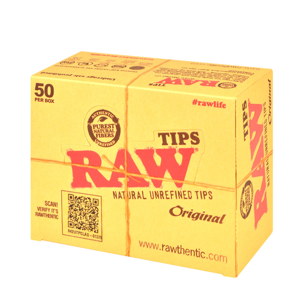 RAW Filter Tips 50 Packs of 50 1