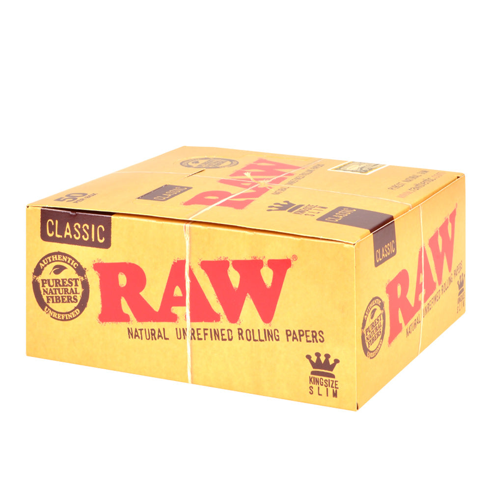 RAW Classic Papers King Size Slim Pack of 50 2