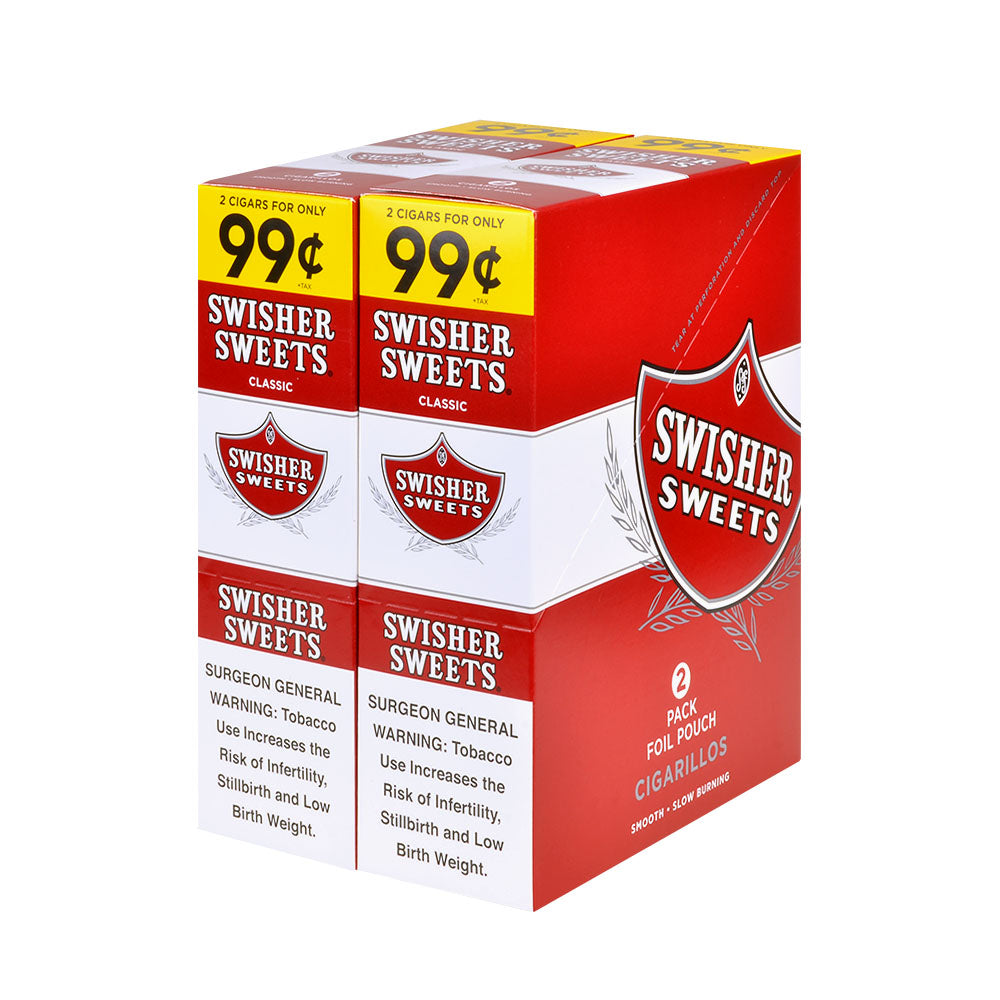 Swisher Sweets Cigarillos 99 Cent Pre Priced 30 Packs of 2 Cigars Regular 1
