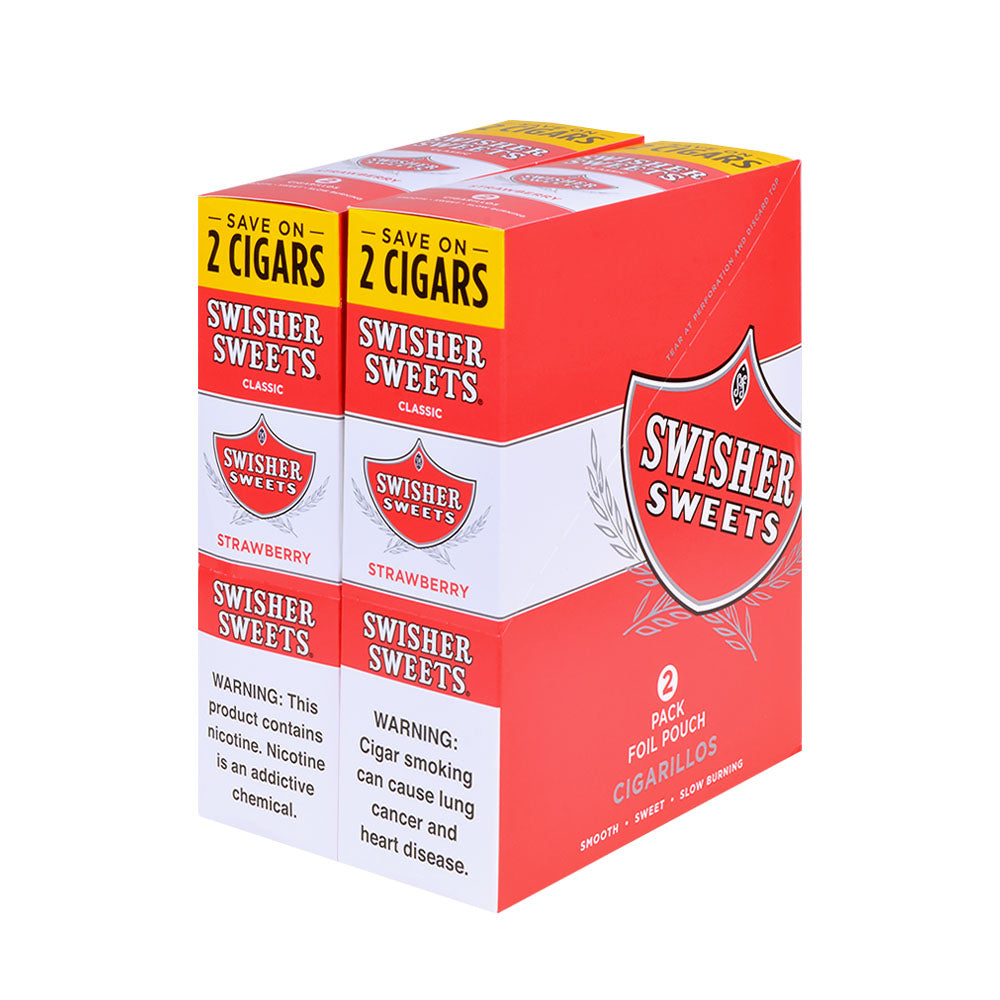 Swisher Sweets Cigarillos 30 Packs of 2 Cigars Strawberry 1