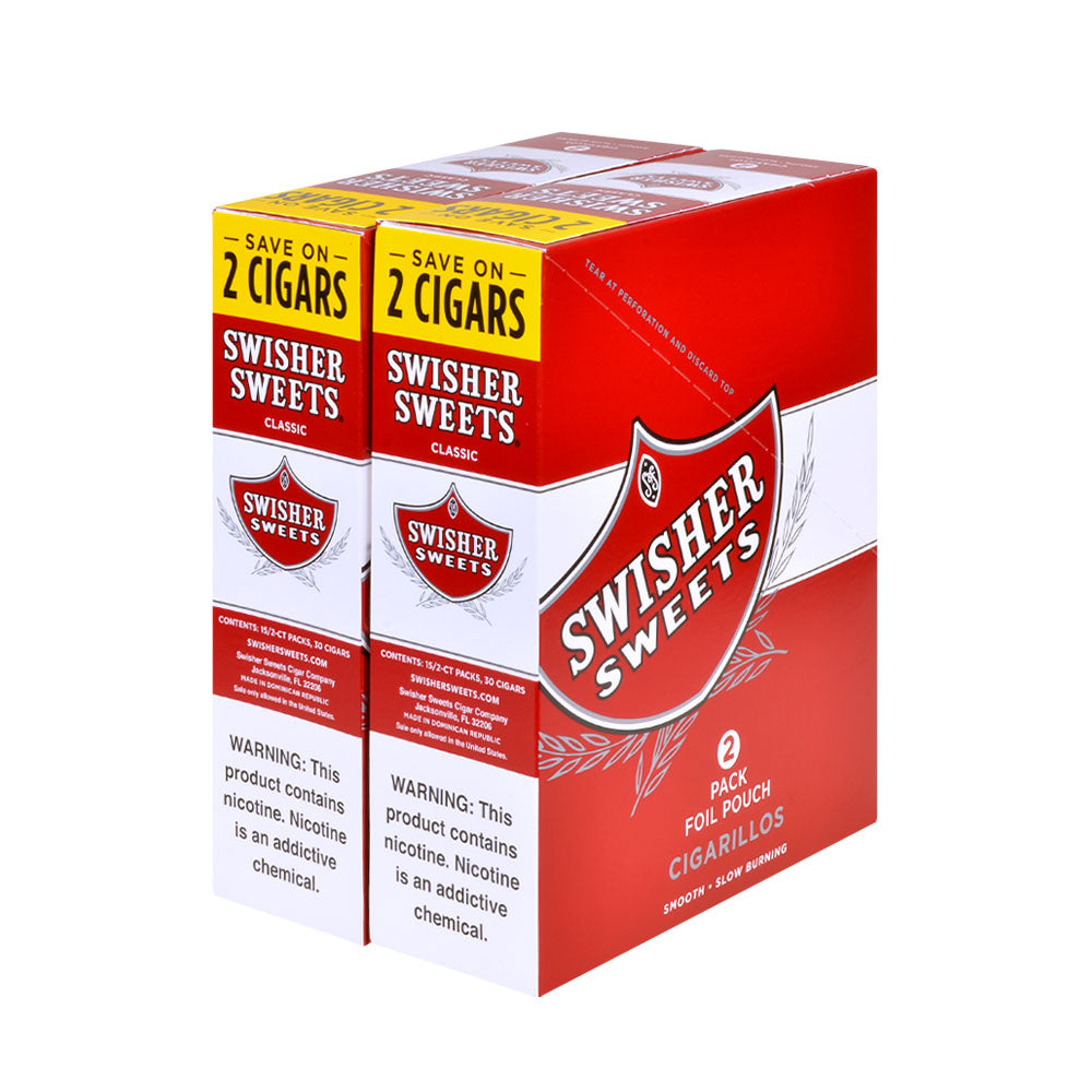 Swisher Sweets Cigarillos 30 Packs of 2 Cigars Regular 2