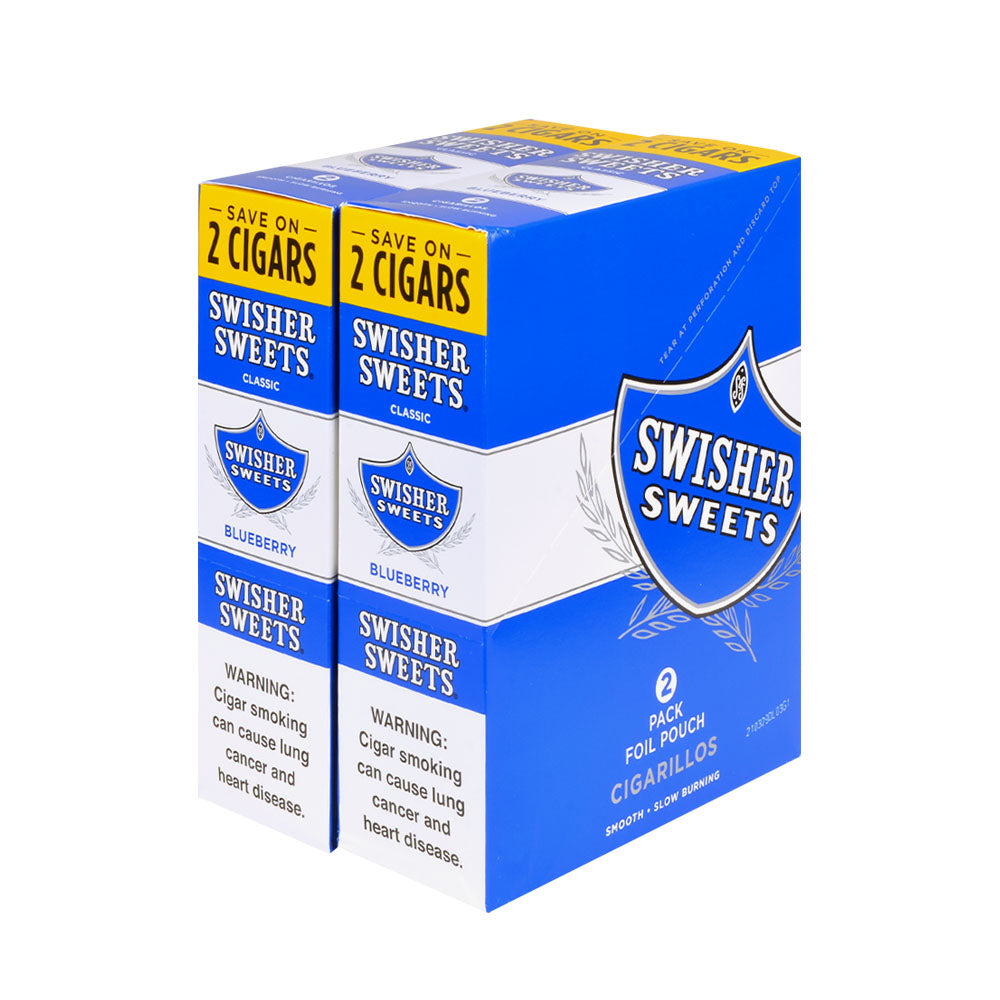 Swisher Sweets Cigarillos 30 Packs of 2 Cigars Blueberry 1