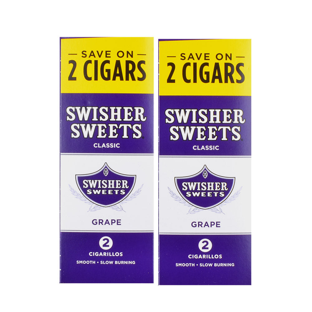 Swisher Sweets Cigarillos 30 Packs of 2 Cigars Grape 3