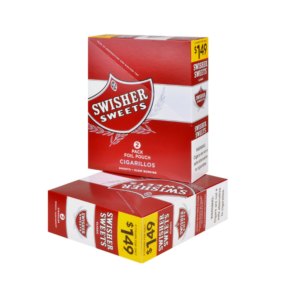 Swisher Sweets Cigarillos 1.49 Pre Priced 30 Packs of 2 Cigars Regular 3