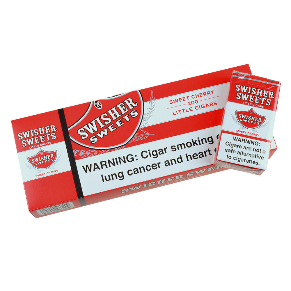 Swisher Sweets Little Cigars 100mm 10 Packs of 20 Sweet Cherry 2