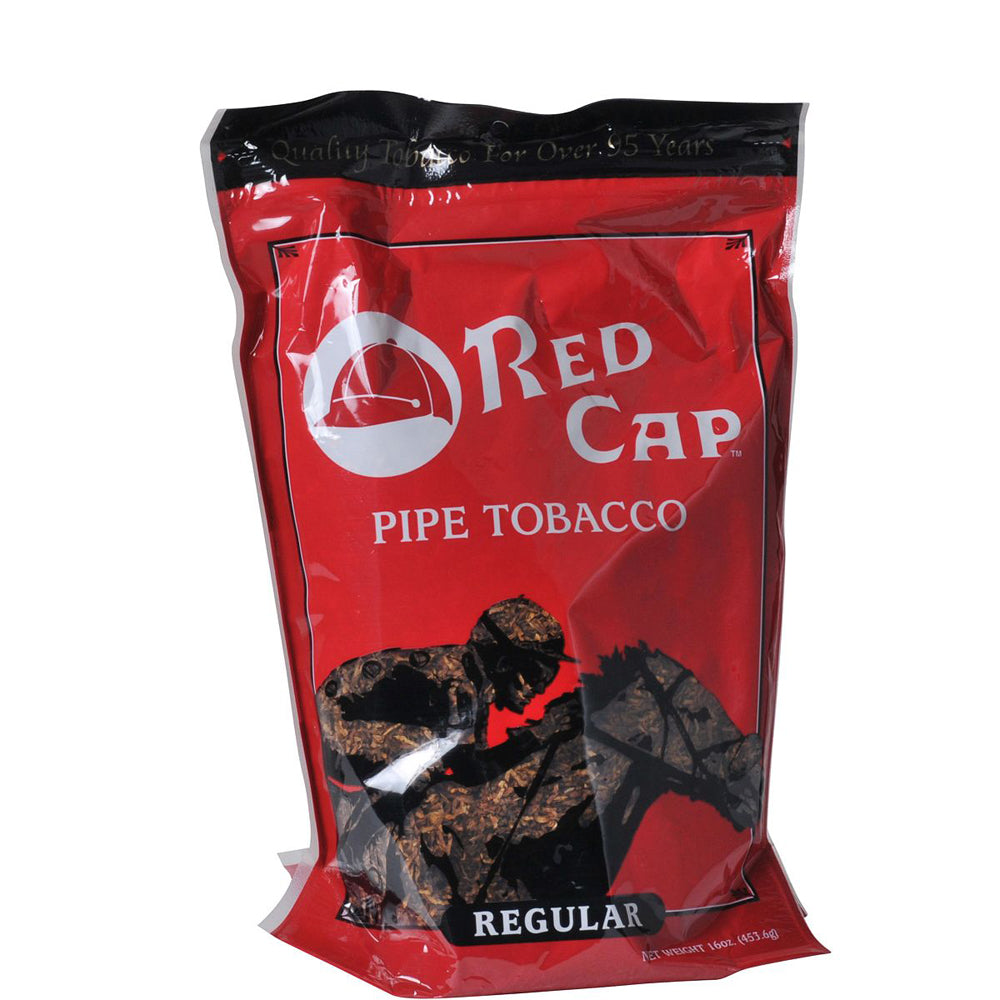 Red Cap Regular Pipe Tobacco 16 oz. Bag 1