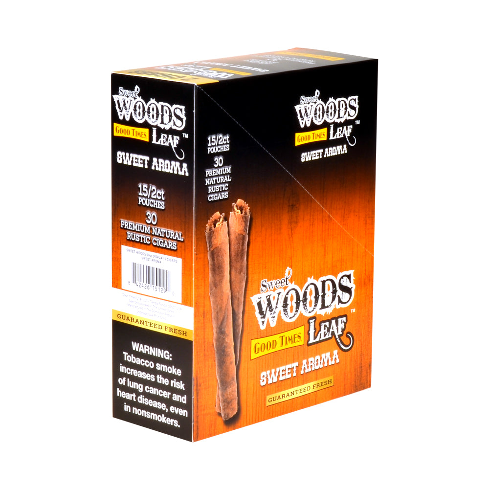 Good Times Sweet Woods cigarillos 15 Pouches of 2 Sweet Aroma 2
