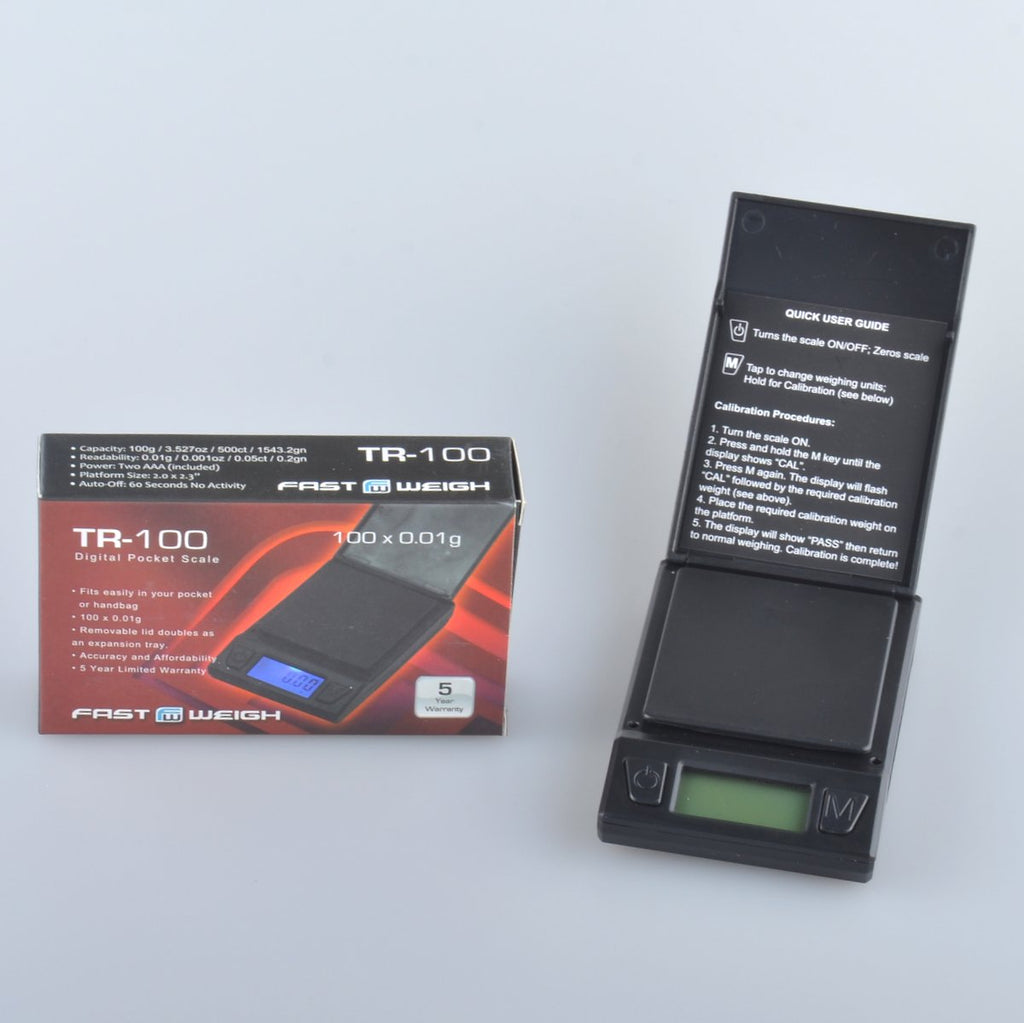 Scale TR-100 Black 100 X 0.01g TR-100 1