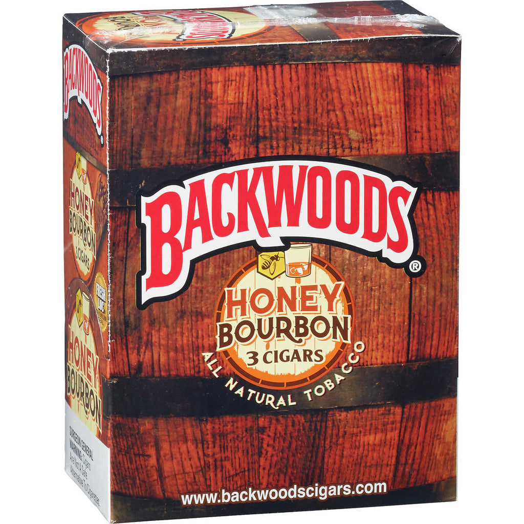 Backwoods Honey Bourbon 10 packs of 3 4