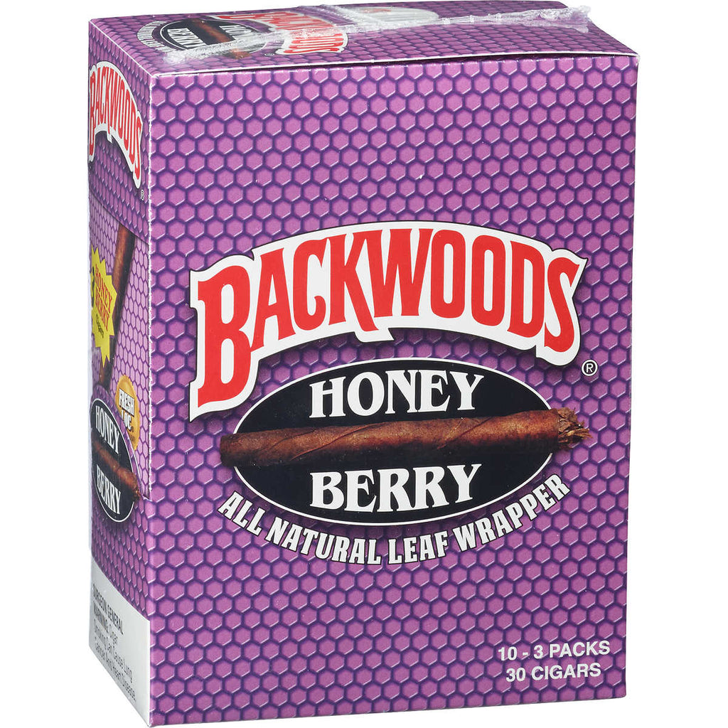 Backwoods Honey Berry 10 packs of 3 4