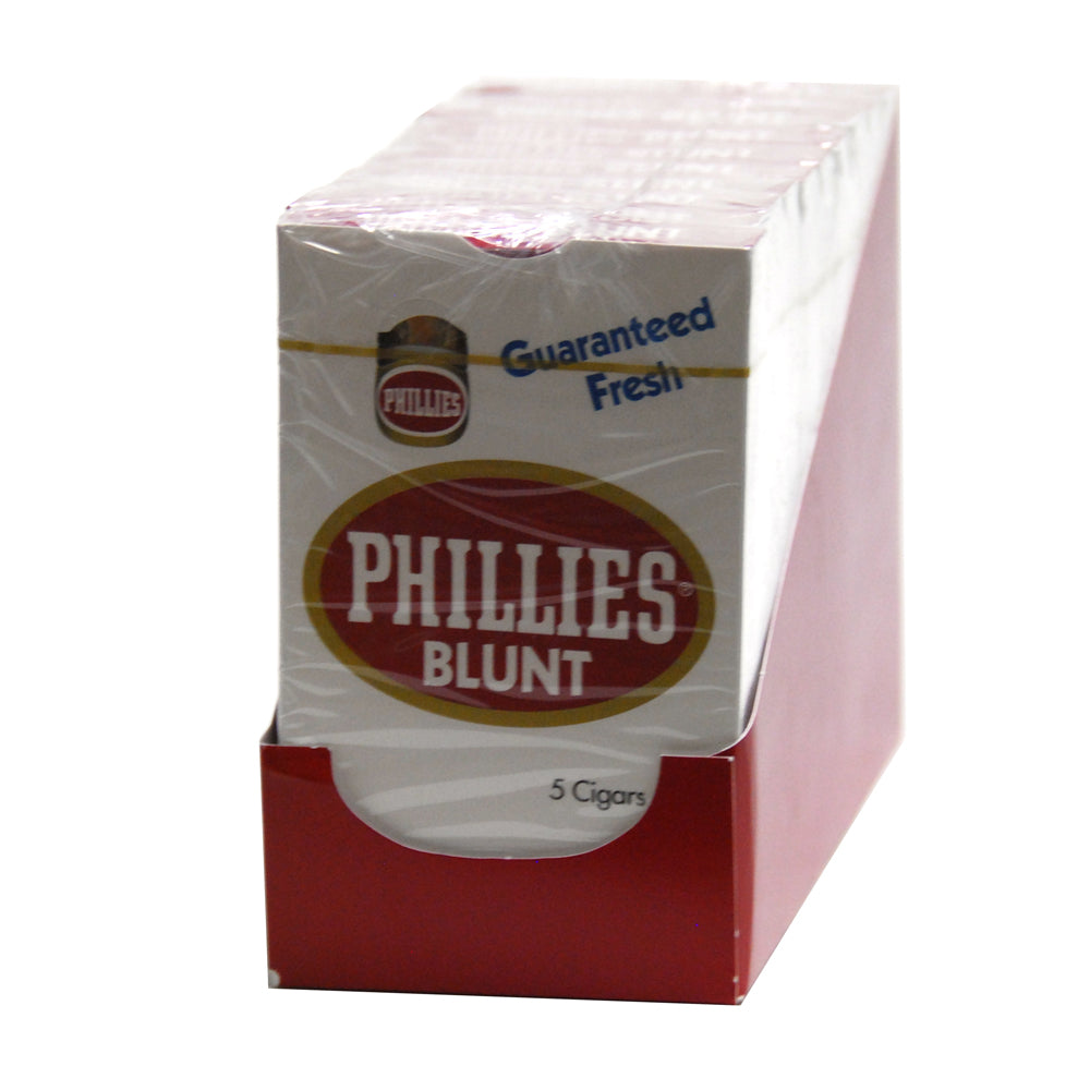 Phillies Blunt Regular Cigars 10 Packs of 5 1