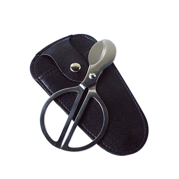 Cigar Scissors With Leather Pouch 1