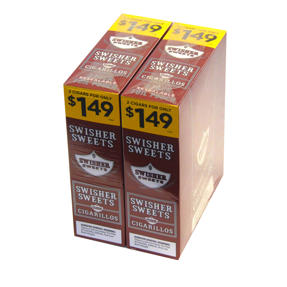 Swisher Sweets Cigarillos 1.49 Pre Priced 30 Packs of 2 Cigars Regular 4