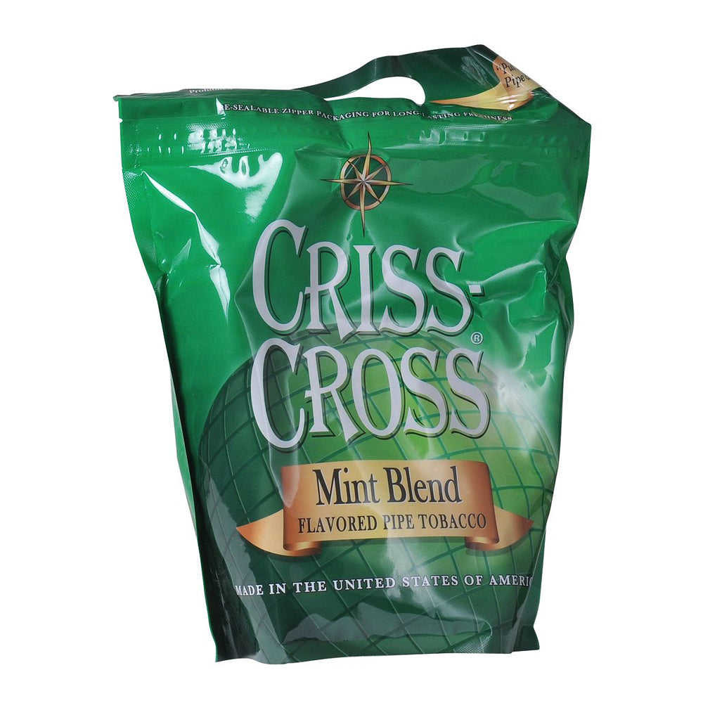 Criss Cross Pipe Tobacco Mint Blend 16 oz. Bag 1