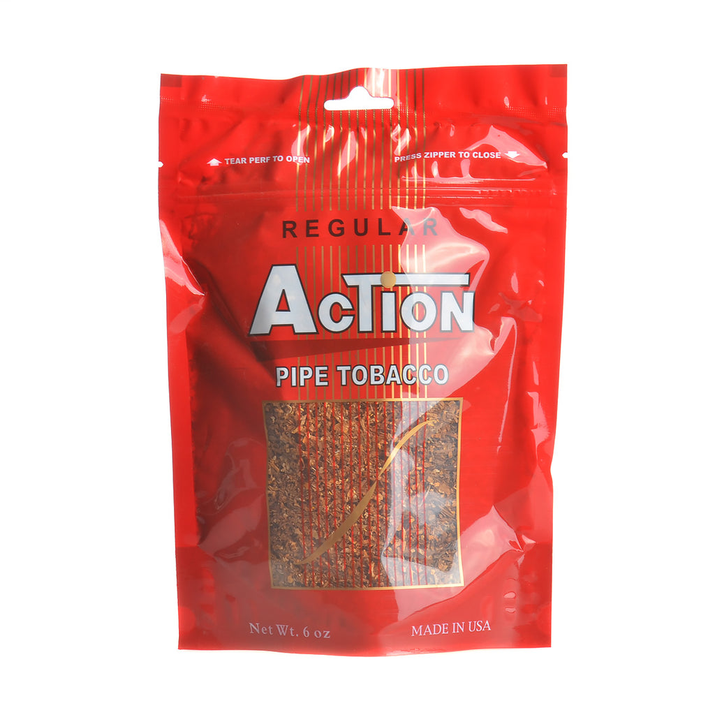 Action Regular Pipe Tobacco 6 oz. Bag 1