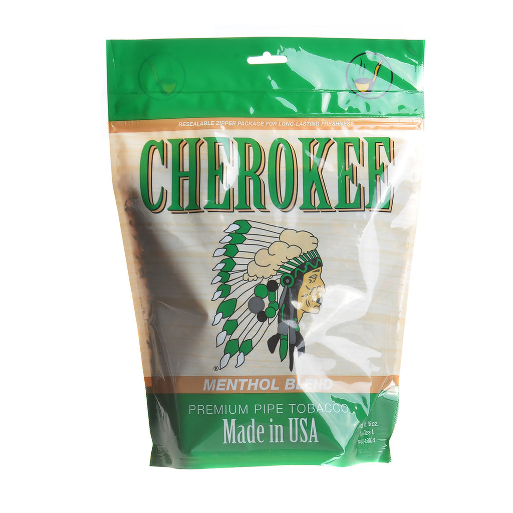 Cherokee Menthol Pipe Tobacco 16 oz. Bag 1