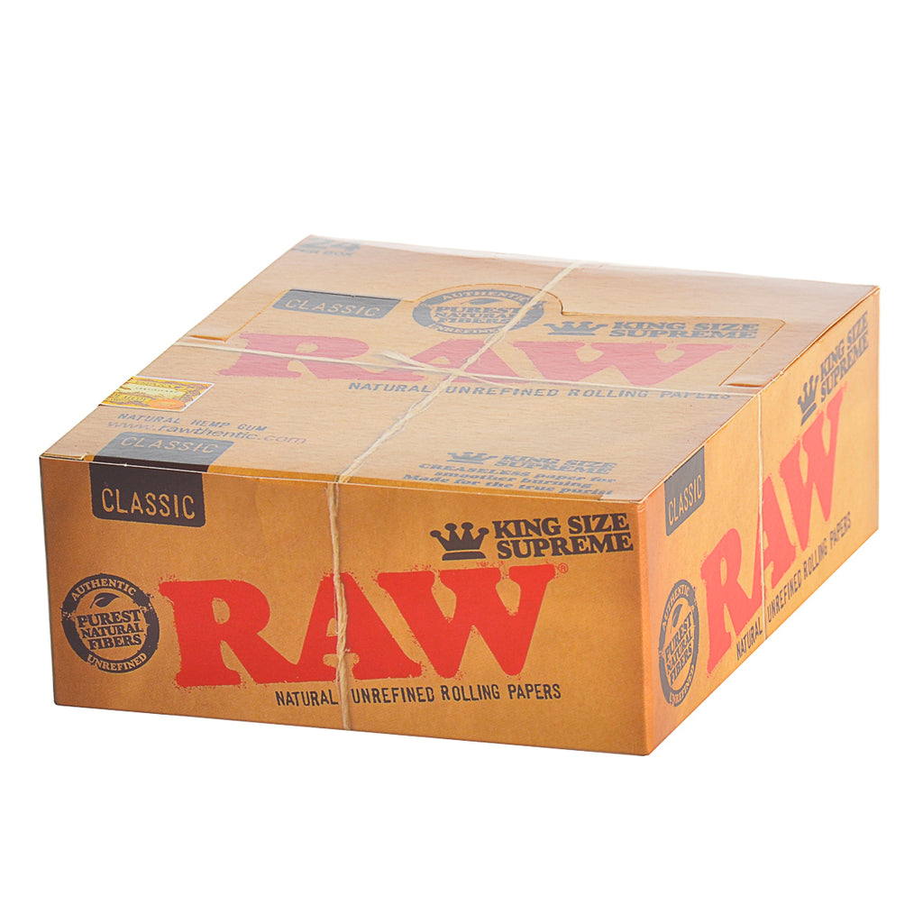 RAW Papers King Size Supreme Pack of 24 1