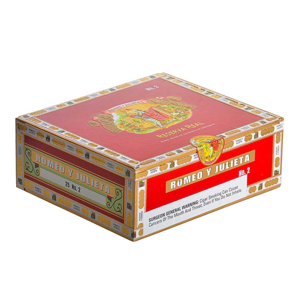 Romeo Y Julieta Reserva Real No. 2 Torpedo Natural Cigars Box of 25 1