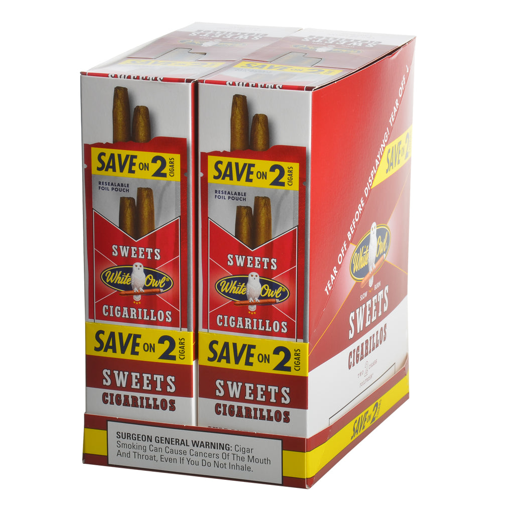 White Owl Cigarillos 30 Packs of 2 Cigars Sweets 1