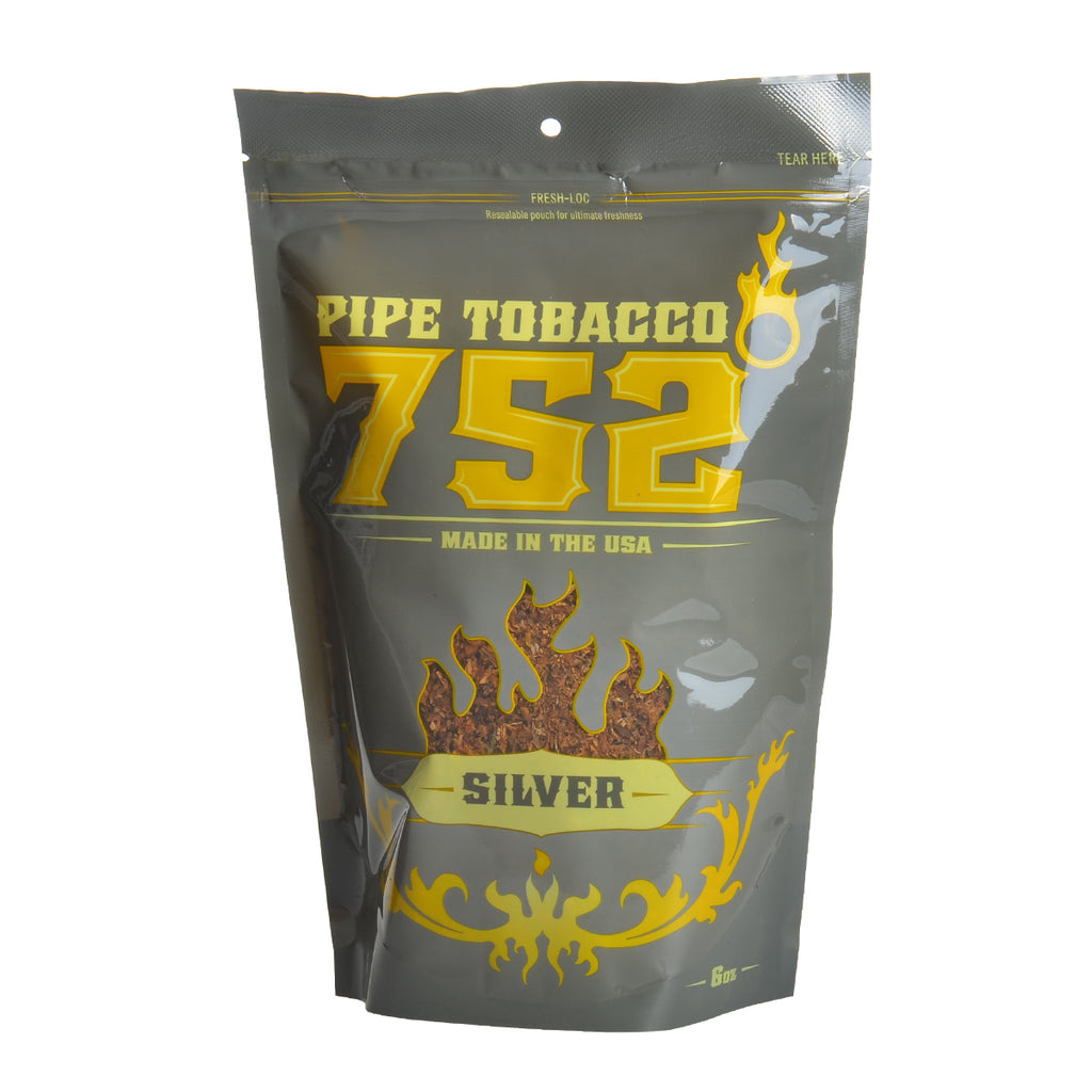 752 Silver Pipe Tobacco 6 oz. Bag 1