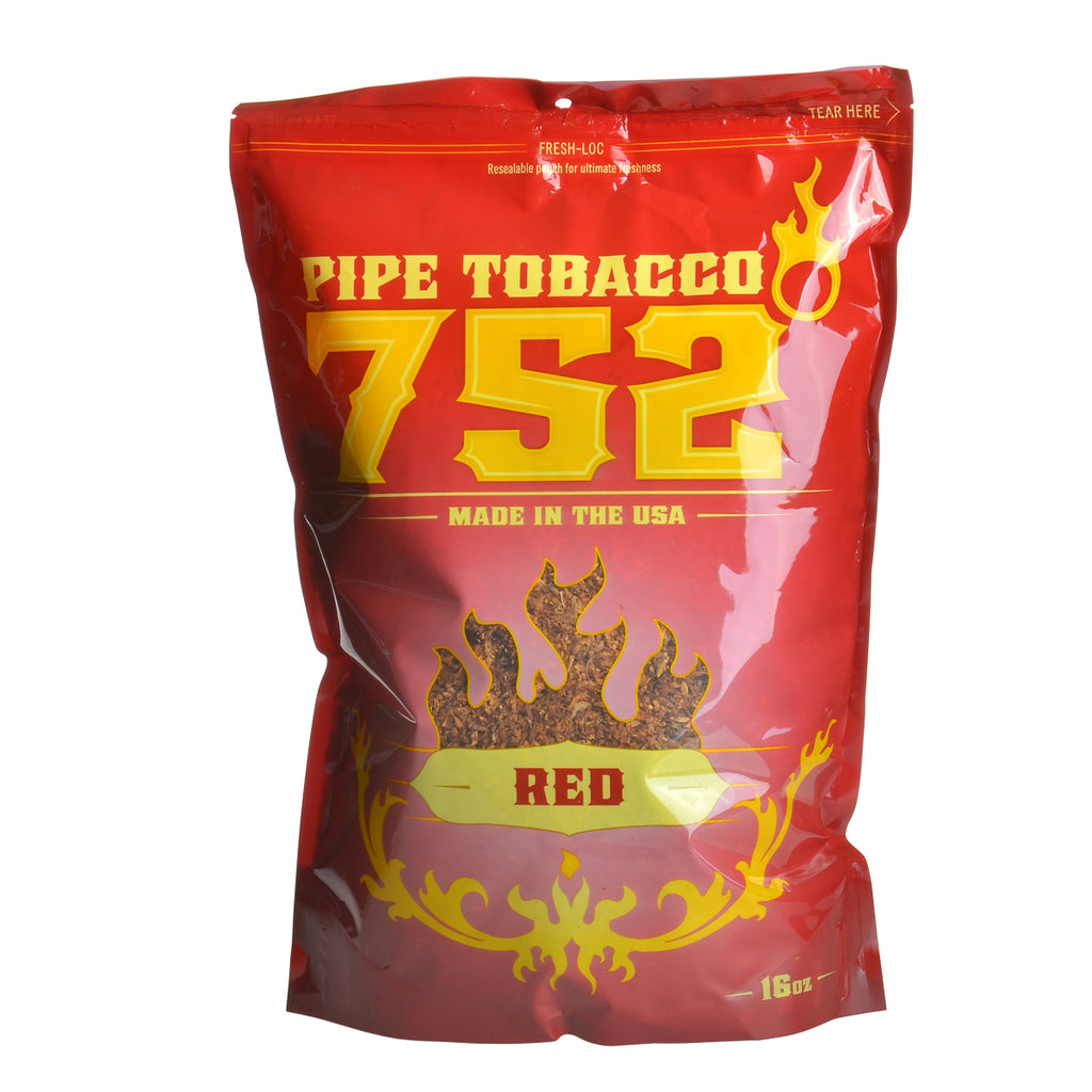 752 Red Pipe Tobacco 16 oz. Bag 1