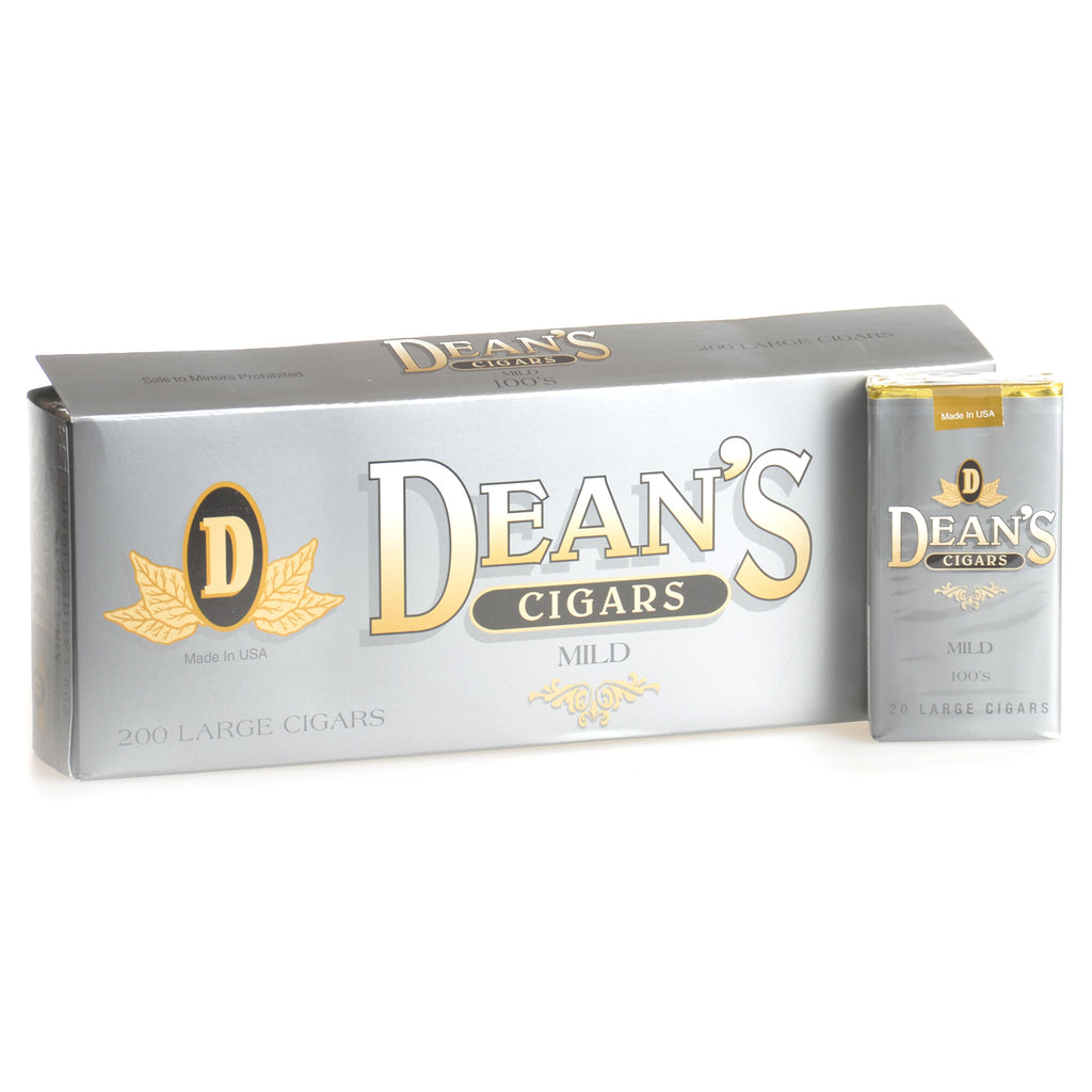 Deans Mild Filtered Cigars 10 Packs of 20 1