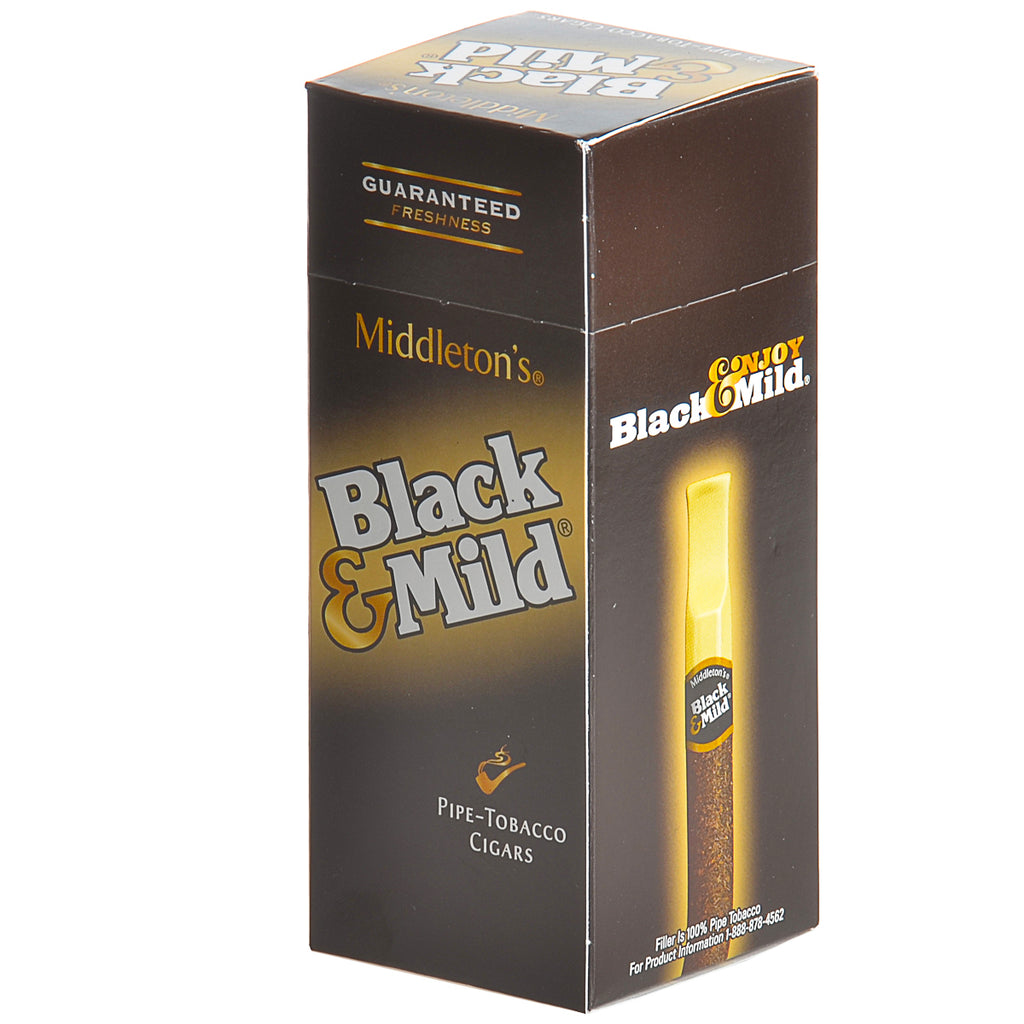 Middleton's Black & Mild Regular Cigars Box of 25 1