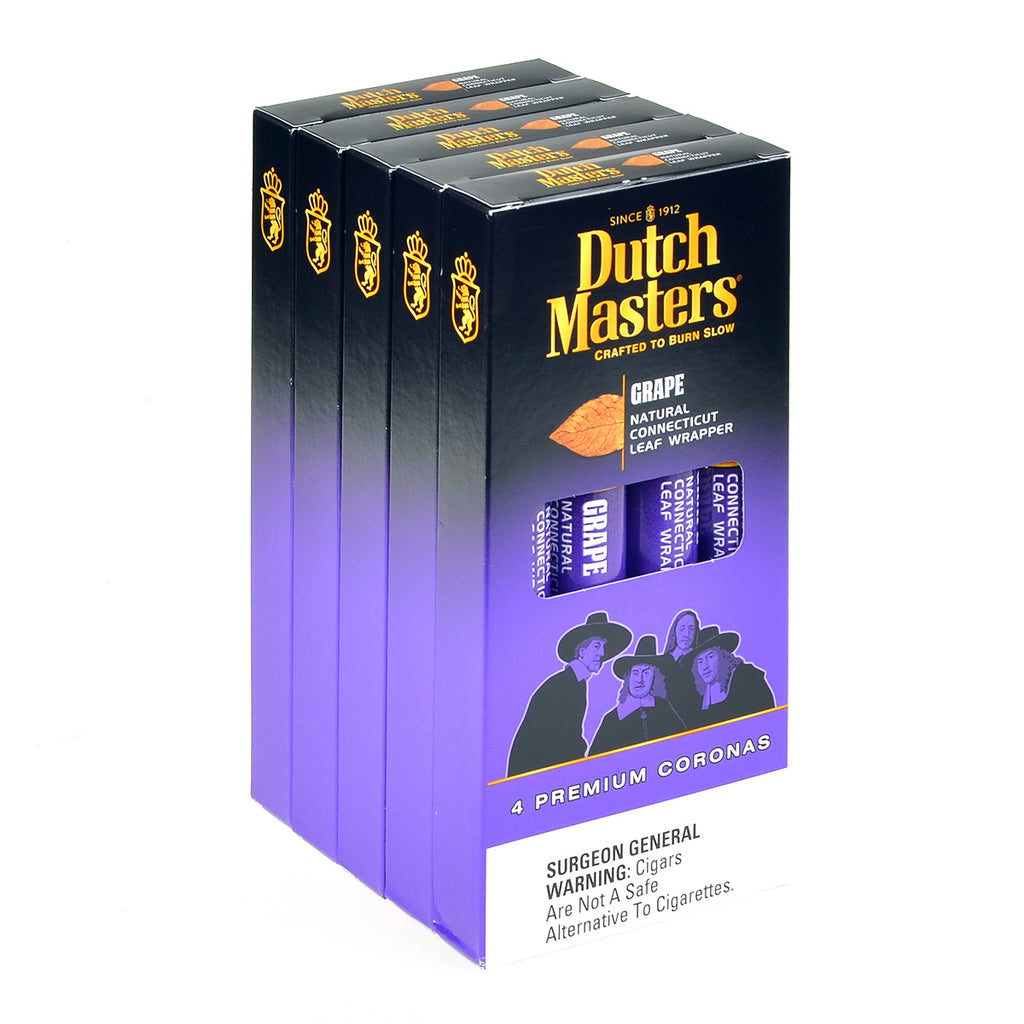 Dutch Masters Corona Grape Cigars 5 Packs of 4 1