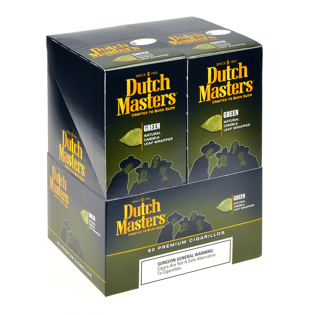 Dutch Masters Cigarillos Green 20 Pouches of 3 1