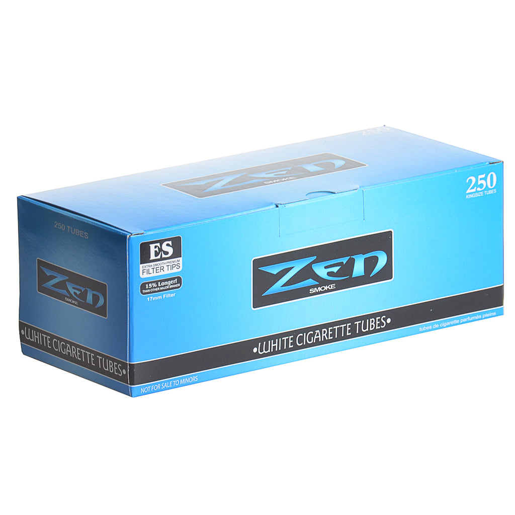 Zen Filter Tubes King Size Light 1 Carton of 250 1