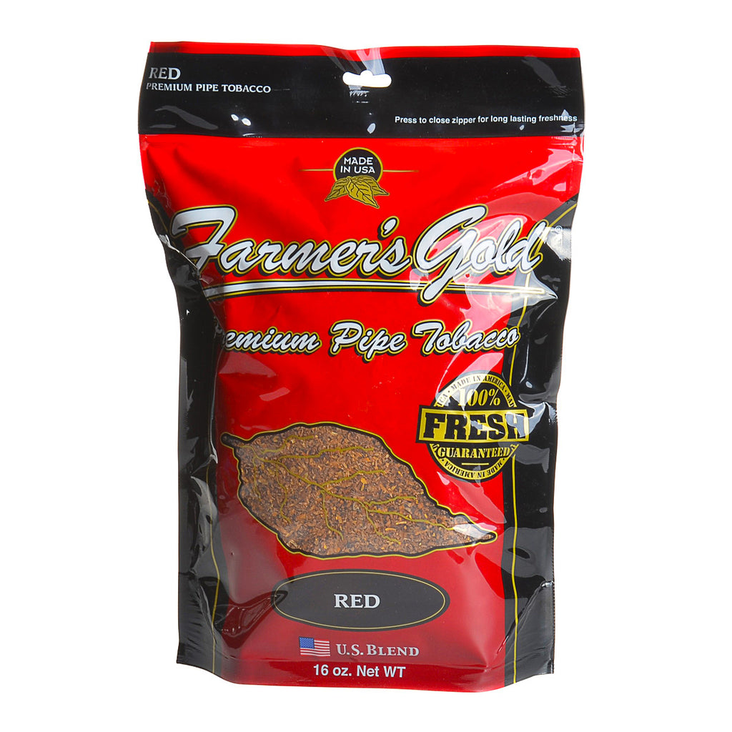 Farmer's Gold Red Pipe Tobacco 16 oz. Bag 1