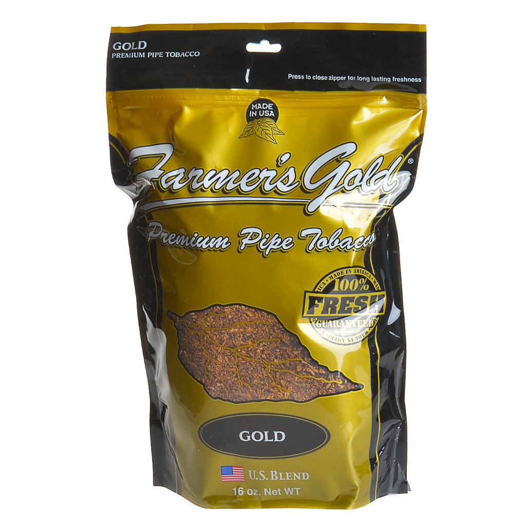 Farmer's Gold Pipe Tobacco Gold Blend 16 oz. Bag 1