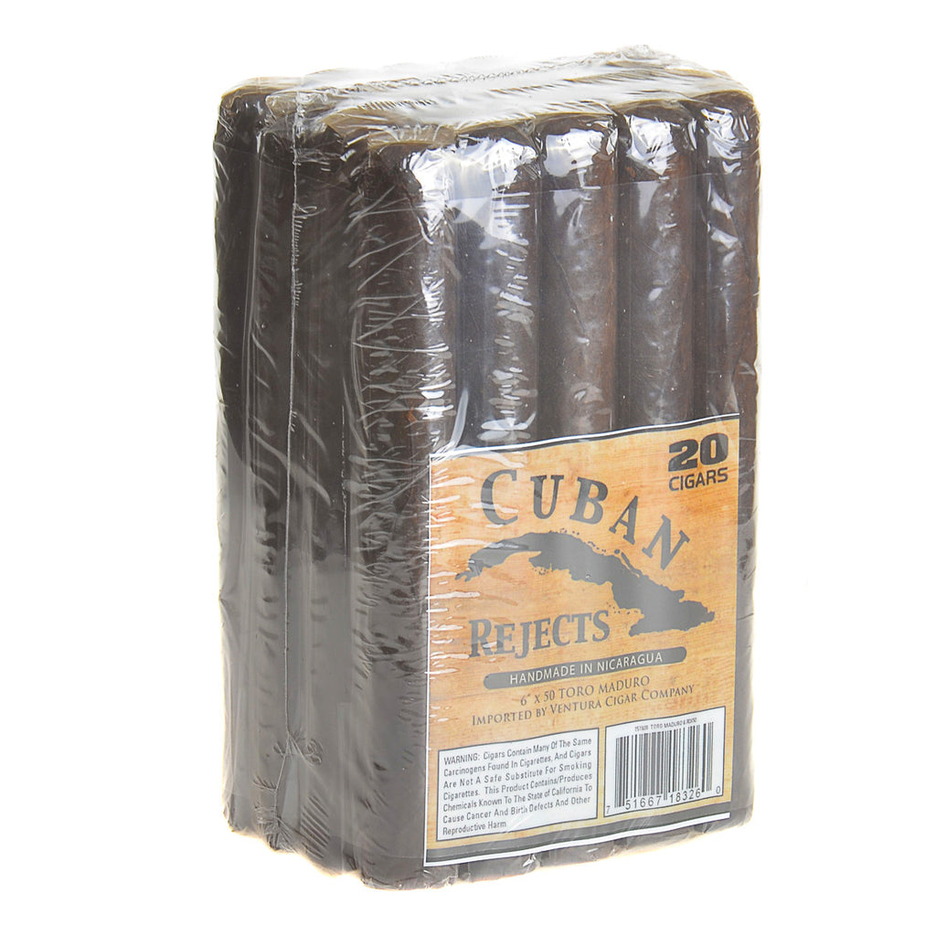 Cuban Rejects Toro Maduro Cigars Bundle of 20 1
