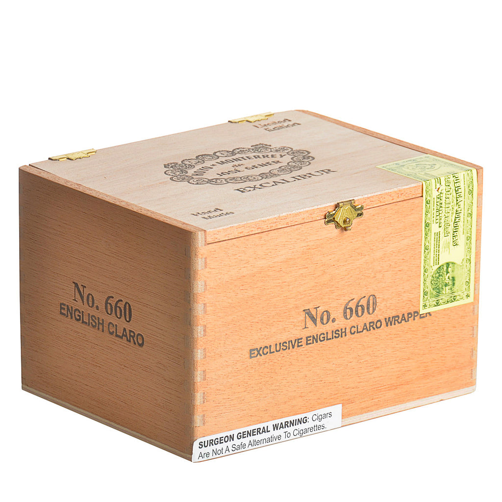 Excalibur 660 Natural Cigars Box of 20 1
