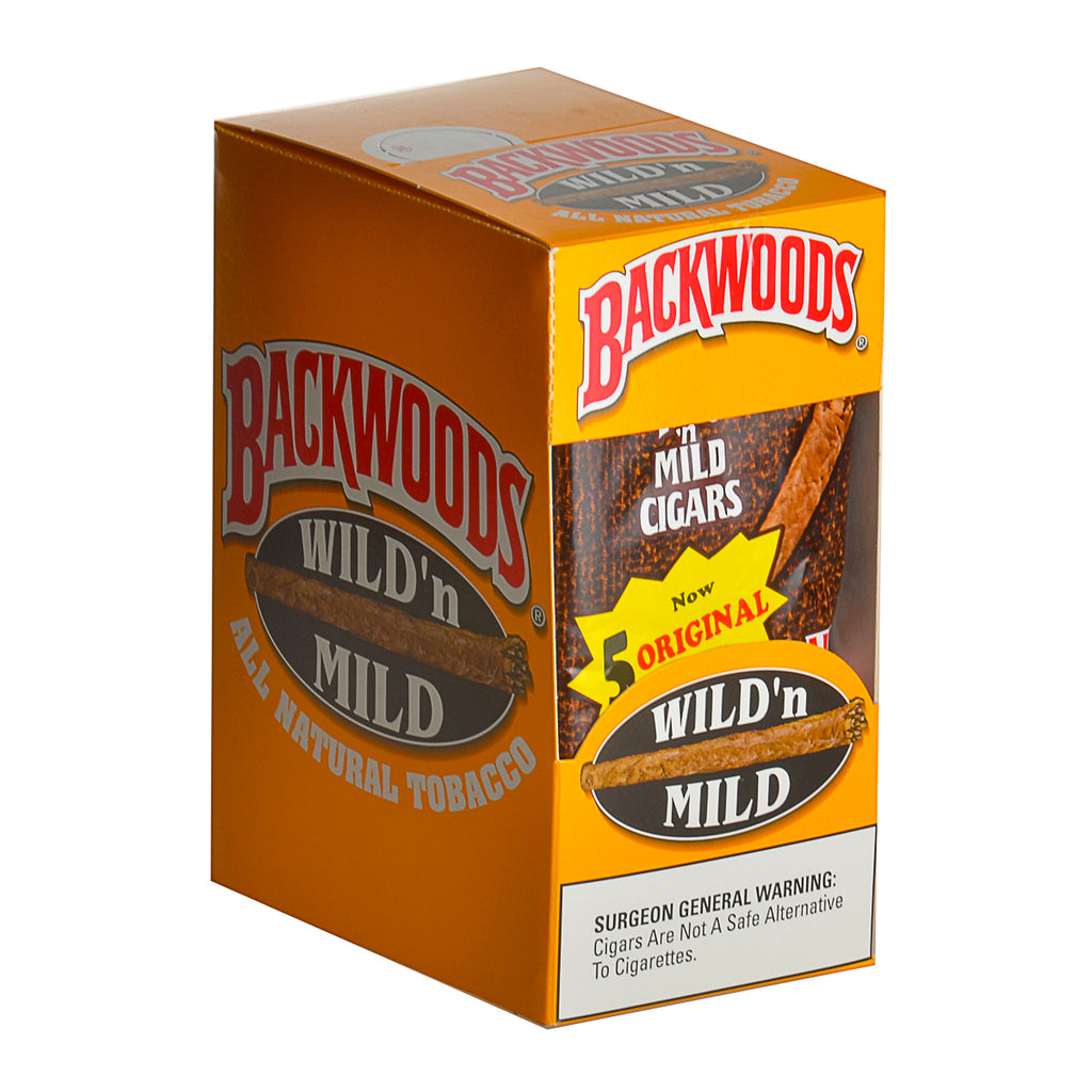 Backwoods Wild & Mild Original Cigars 8 Packs of 5 3