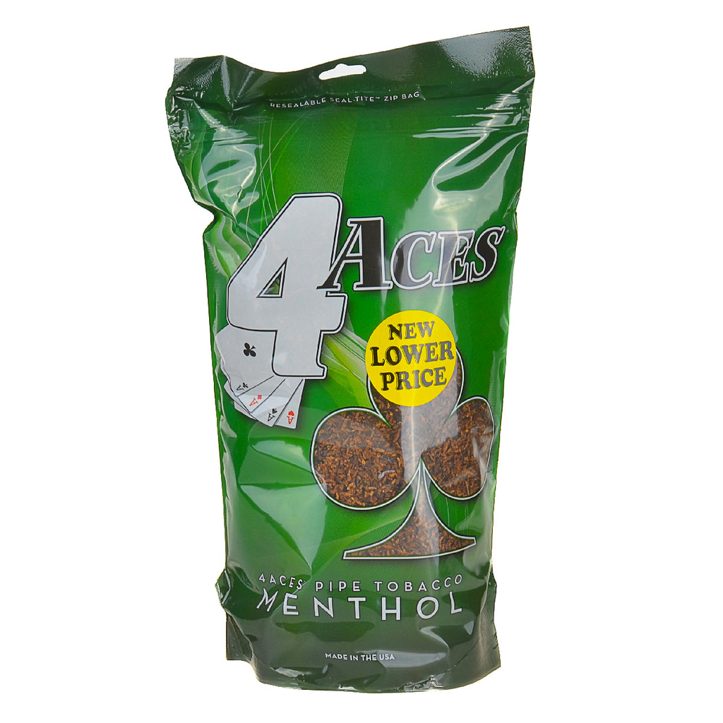 4 Aces Menthol Pipe Tobacco 16 oz. Bag 1