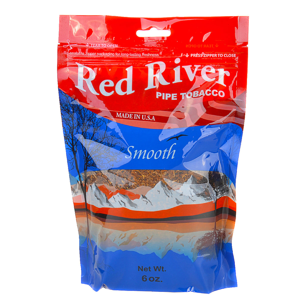 Red River Smooth Pipe Tobacco 6 oz. Bag 1